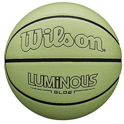 Wilson Luminous Glow Basketball - Size 7 - 29.5, Green