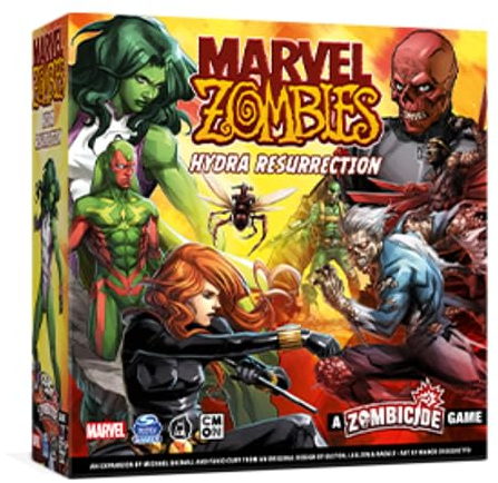 Marvel Zombies Hydra Resurrection Expansion - Strategie-Brettspiel, kooperatives Spiel für Kinder und Erwachsene, Zombie-Brettspiel, ab 14 Jahren, 1-6 Spieler, 90 Minuten Spielzeit, hergestellt von