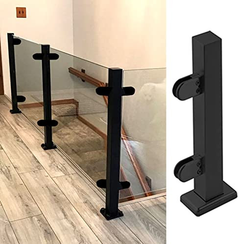 100 pali neri per balaustra (altezza 60 cm) per scale e ringhiere del ponte