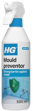 HG Mould Preventor Spray, Non Slip Anti Mould Spray & Bathroom Cleaner Protector, Bathroom Tile Cleaner, Grout & Silicone Seal Guard for Easy Cleaning - 500ml