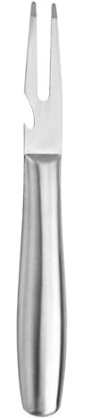 Fourchette à découper – Fourchette à viande pour barbecue | Fourchette de cuisson à 2 dents en acier inoxydable avec ouvre-bouteille, fourchette à viande professionnelle, fourchette portable pour