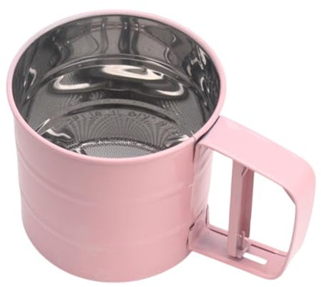 Colino per farina | Colino matcha a maglia fine, spargitore portatile per farina, in acciaio inox per casa, ristoranti, caffetteria