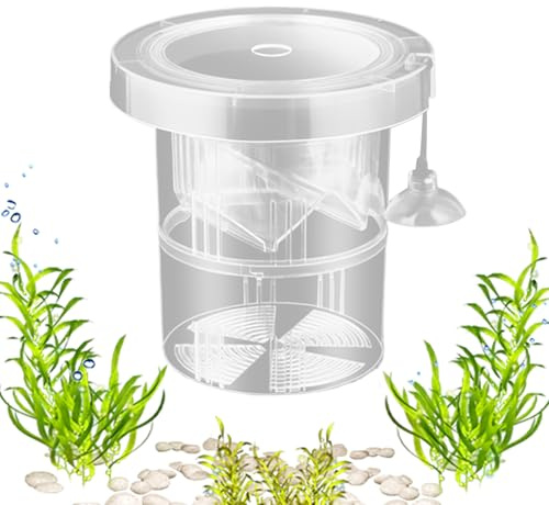 Yulokdwi Boîte d'Élevage pour Aquarium,Nurserie Aquarium - Réfugium Réglable Réutilisable pour Élevage d'Alevins Cultiver de la Nourriture Vivante Crustacés Aquatiques