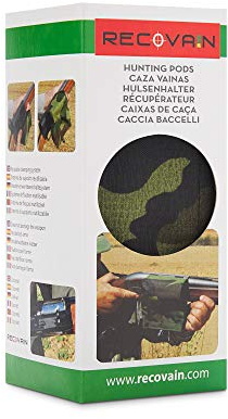 RECOVAIN Recogevainas Color Camuflaje para Diestro | Artículos y Accesorios de Caza para Escopetas Semiautomáticas y Rifles | Cazavainas para Ventana de Expulsión a la Derecha