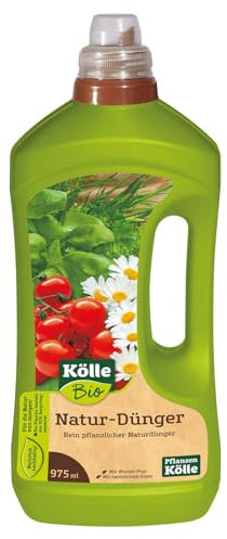 Kölle Bio Bio Natur-Dünger 1 l, Flüssigdünger in Bio-Qualität, Düngemittel, Düngung, Natur-Dünger