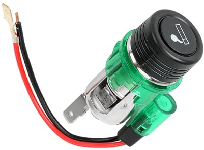 CGEAMDY Auto Zigarettenanzünder Steckdose, Wasserdicht Marine Grade 12V Gleichstrom, Feuerzeugsteckdose Steckdose für Boot Motorrad, Aufsitzmäher, Traktor, Autozubehör
