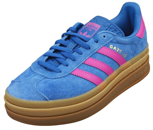 Adidas Gazelle Bold - Sneaker da donna, Blu e viola., 39 1/3 EU