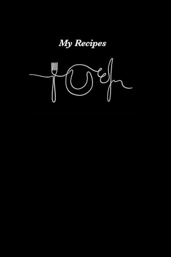 DIY Recipe Book, Recipe Book for Own Recipes, Blank Food Journal, Write Your Own Cookbook
