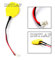 DBTLAP Laptop CMOS BIOS Batterie Compatible pour Accumulator cr2016 3v 2pin 2 WIRE Cable Plug Batterie
