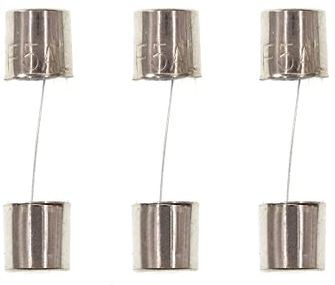 HUABAN 25 Pezzi F5AL250V 5A 5 Amp 250V 5 * 20mm Fusibile in vetro rapido