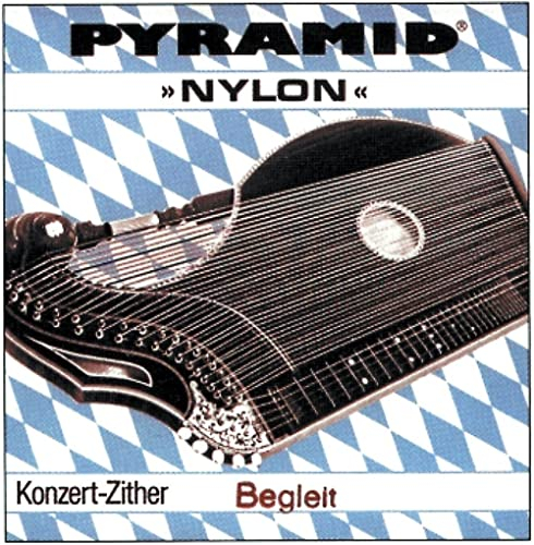 Pyramid Zither-Saiten Nylon. Konzertzither Satz 602/Bg.
