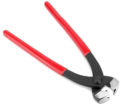 QWORK Pinze a pinza per orecchie da 22,9 cm, pinza a pinza anteriore e laterale per l'installazione e la rimozione di vari morsetti