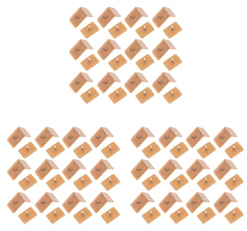 Hemobllo 180 Pcs Slip Studs Furniture Pads Furniture Slider Nail on Chair for Dining Table Chair Glides for Carpet Drawer Table Legs Plastic Office
