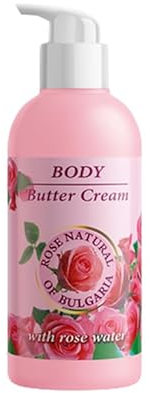 Bulfresh - Crema per il corpo al burro rosa, 300 ml