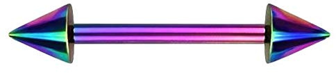 Piercing téton pour homme et femme - Tige sans nickel - Titane