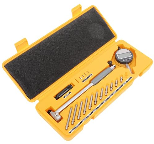 Medidor de calibre digital, herramienta de medición de diámetro interno de alta precisión de acero inoxidable de 50-160 mm, indicador de dial de indicador de dial electrónico industrial