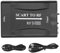 Lazmin112 SCART a para Adaptador de Video RF, Caja convertidora de Video de Salida 67.25Mhz / 61.25Mhz para RF, convertidor para DVD/TV/Network Box/Consola de Juegos