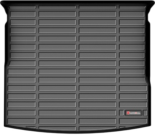 AUTOBULL Cargo Liner Compatible with Volkswagen VW Tiguan 5 Passenger 2018-2024 Cargo Mat, All Weather Protection Trunk Liner Rear Trunk mat ,Black