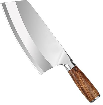 Cuchillo de cocina chino en rodajas, cuchillo afilado de acero inoxidable, cuchillos de Chef for rebanar, pescado, carne, verduras, herramientas de cocina con caja de regalo