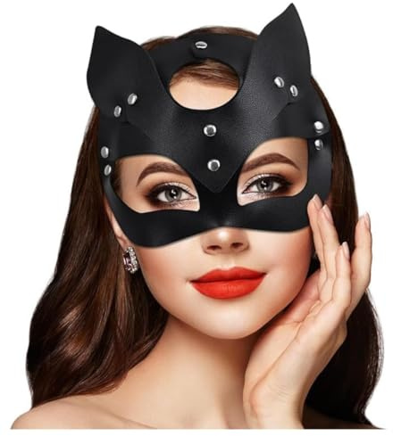Fartoni Fittmask för kvinnor eller sexiga ögonmask för fitteskostym. Superhjältedräkt för kvinnor eller flickor. Tillbehör eller tillbehör för kvinnor eller flickor Halloween. (klassisk)