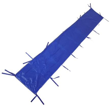 BESPORTBLE Canalón de lluvia para cenadores de jardín, 300 x 42 cm, de tela de toldo con fijación, canalón para eventos al aire libre y accesorios para cenadores