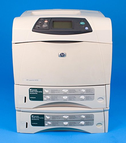 HP LaserJet 4200tn - Skrivare - B/W - laser - Legal, A4-1200 dpi x 1200 dpi - upp till 33 ppm - kapacitet: 1100 ark - parallell, 10/100Base-TX