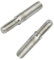 Create idea 2pcs Goujons à Vis Filetée à Double Extrémité Boulons M8 à M10 304 en Acier Inoxydable
