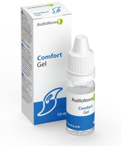 AudioNova - Komfort-Gel für die Ohren – erleichtert das Einsetzen und Entfernen von Hörgeräten, Ohrenstöpseln und Gehörschutz – minimiert allergische Reaktionen und Irritationen
