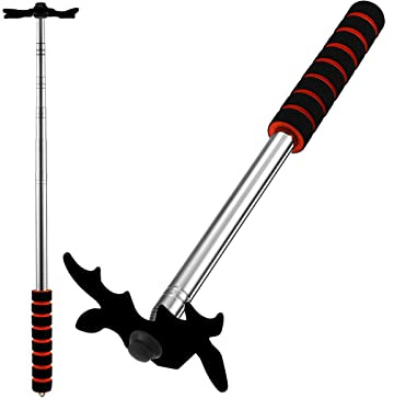 Thrivinger Taco de billar Retráctil con Taco de Billar - Puente telescópico con Taco de Billar con Cabeza de Puente | Accesorios para Billar y Taco de Billar