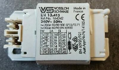 13 Watt CFL Electronic Ballast LN13.313/164342 – Energy-Efficient Power Supply – Reliable Compact Fluorescent Lamp Driver – Smooth Operation – Easy Installation – Indoor Lighting Ballast Solution