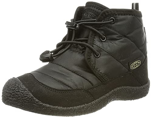 KEEN Unisex Kinder Howser 2 Waterproof Chukka Boots, Schwarz, 37 EU