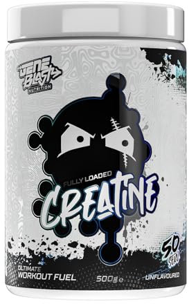 Gene Blast Loaded Creatine 6g - Power, Endurance & Recovery (Unflavoured, 30 Servings)
