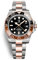 Men Watch Pagani Design GMT Watches for Men Automatic 40MM Date 100M Waterproof Stainless Steel Sapphire Glass Mechanical Wristwatches PD-1662 (3 Rose Gold Black)