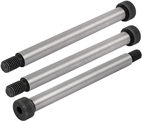 XYWHPGV 3pcs Aleación de acero Hexagonal Enchufe M12x120mm Tornillo de hombro M10x18mm Rosca(badd8 aecb3 16485 f6628 3543a a653f