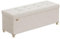 SONGMICS Sitzbank mit Stauraum, Hocker faltbar, 38 x 110 x 40 cm, Aufbewahrungsbox mit Deckel, Fußhocker 112 L, Samt, bis 300 kg belastbar, Flur Wohnzimmer Schlafzimmer, cappuccinobeige LSF0518W02