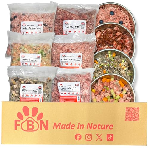 Raw Dog Food Taster Box 6kg Variety Pack