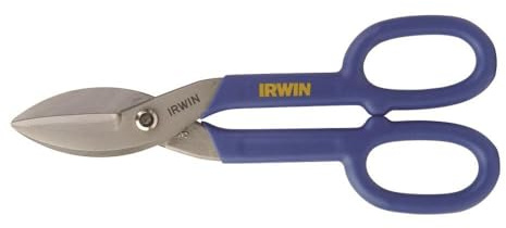 Irwin Snips 010 10 in. Tin Flat