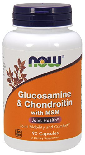 NOW Glucosamina y condroitina con MSM, 90 cápsulas