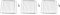Lot de 3 grilles universelles extensibles pour four