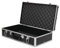 DOITOOL Aluminium Tool Case, Flight Case With Padded Foam, Lockable Storage Toolbox, Portable Carrying Case for Measurement Instruments (500 x 280 x 130mm, Black)