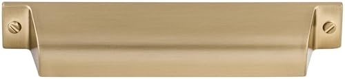 Top Knobs TK774HB TK774 Channing 5 Inch Center to Center Cup Cabinet Pull from The Barrington Series