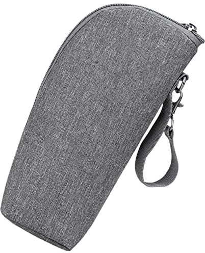 WATIIFUFU Milchflaschentasche Babyflasche Thermotasche Mit Handhalterung Isolierte Flaschentasche Für Reisen Wandern Und Alltag Grau