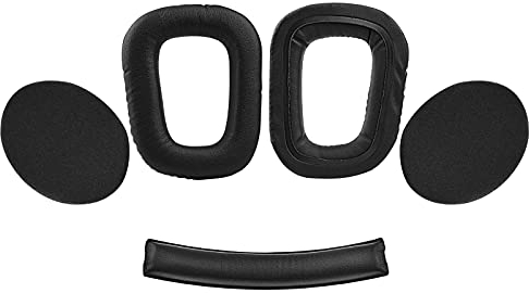 G930 Ohrpolster Ersatz G430 Polster Ersatzteile & Kopfband Kopfpolster Kissen Ersatzpolster Zubehör Ohrmuschel Kompatibel Mit Logitech G930 G430 G230 Gaming Headset.