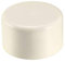 sourcing map 2Stk. PVC Rohrkappe Zubehör Endekappe Abfluss Kanalisation Ablassöffnung 75mm weiß
