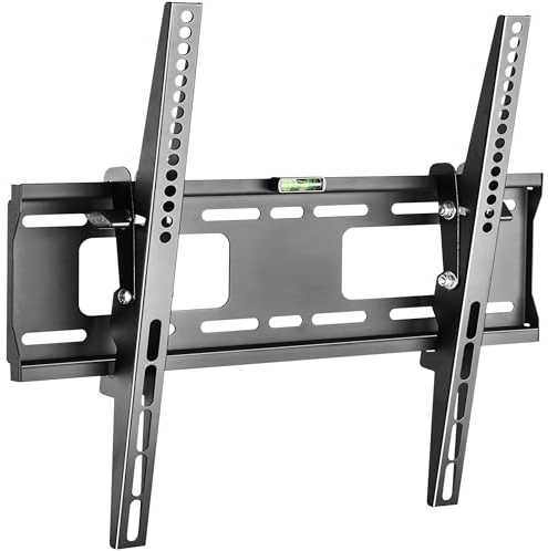 RICOO N2344 Supporto TV da parete Staffa TV 40-75 pollici per 40 75 pollici inclinabile fino a 50 kg max VESA 400x400