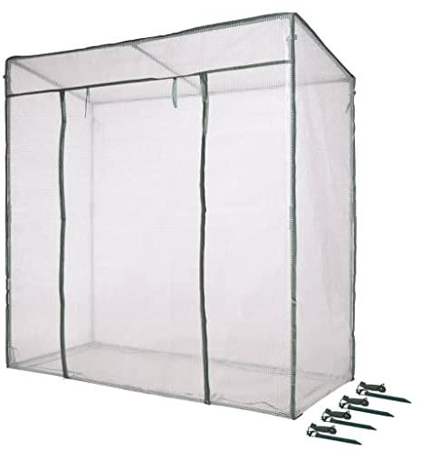 Nature Serre à Tomates 198x78x200 cm Abri de Plantes Jardin Extérieur Cour