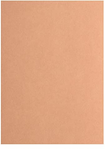 Florence Cardstock Kartong Kraft, Hantverkspapper A4, för Korttillverkning 100x, Scrapbook Papper för Pappershantverk, Inbjudningar och Vykort, Pyssel Slätt