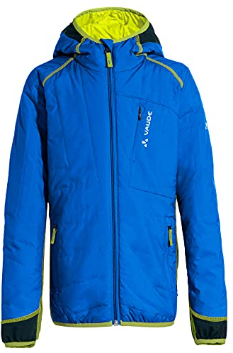 VAUDE Unisex Kinder Kids Capacida Hybrid Jacket, Radiate/green, 158-164 EU