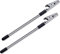 SAVITA 2Pcs Bracelet Mate Jewelry Helper Bracelet Tool Bracelets Buddy Assistant Clips Jewelry Fastening and Hooking Tool for Jewelry Bracelets Watch Necklace Keychain Clasps (Silver)