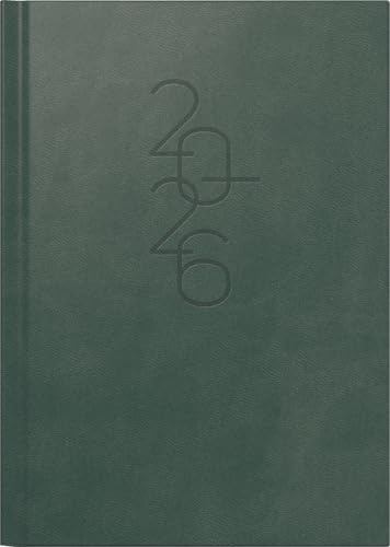 rido/idé bokkalender mod. Mentor 2026 | A5, konstläder, mörkgrön